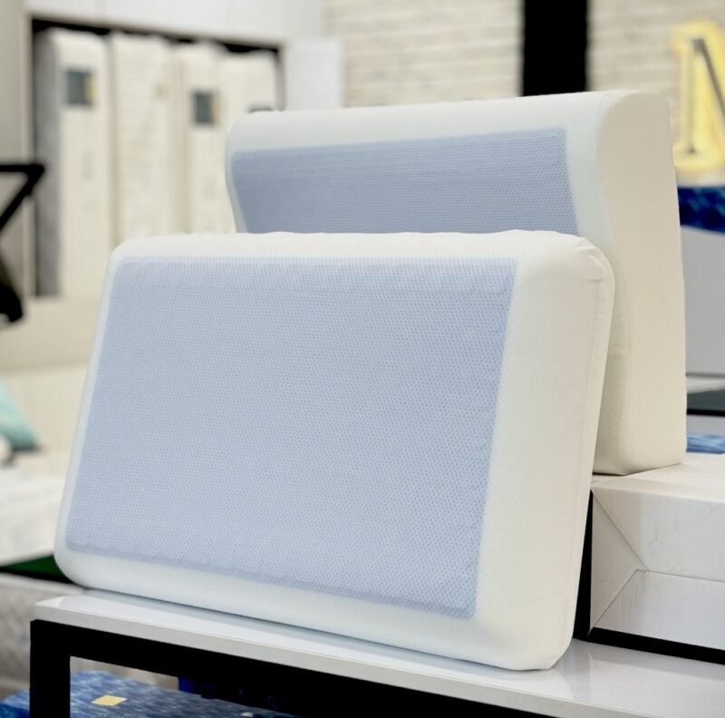 بالش طبی مموری فوم با ژل خنک کننده-min بالش طبی مموری فوم با ژل خنک کننده